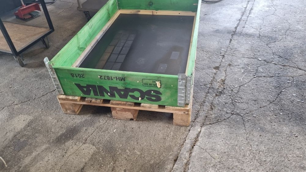 Nadstawki palet 1200x800 na paletę euro z pokrywą