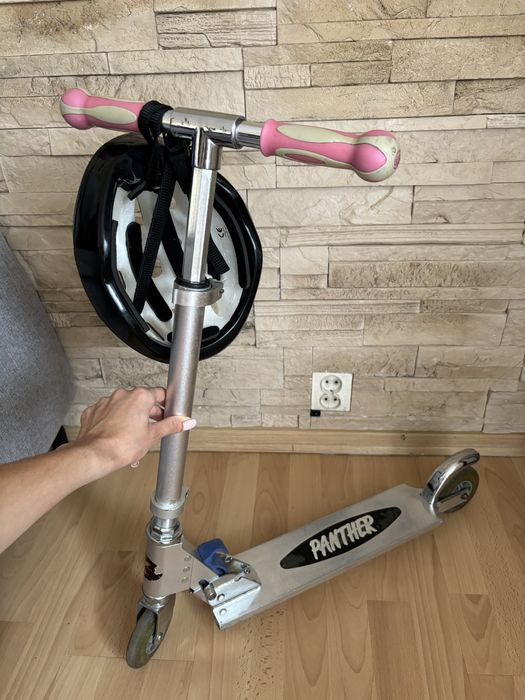 Hulajnoga aluminiowa + kask