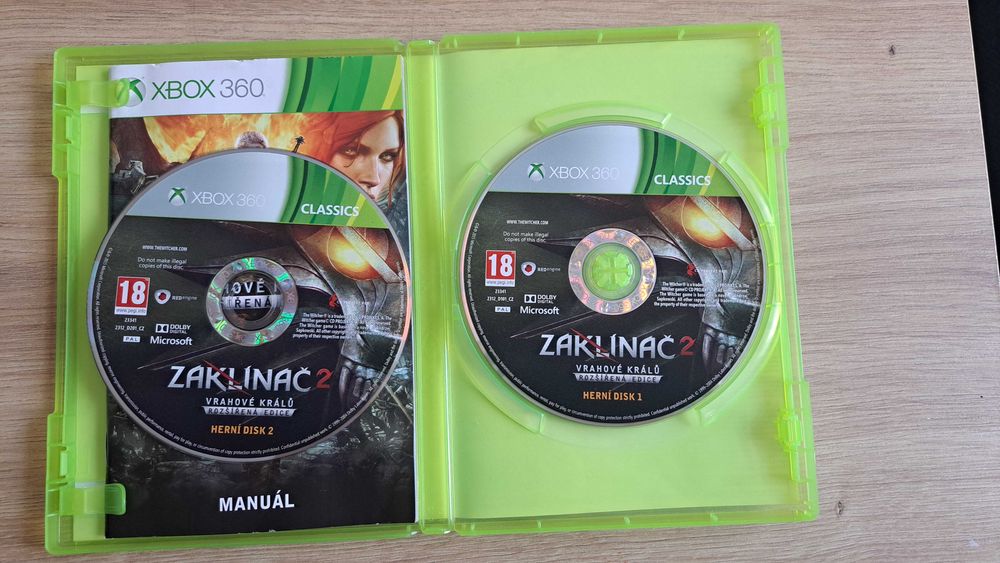 Wiedżmin Zaklinac Xbox 360 (stan 6/6)