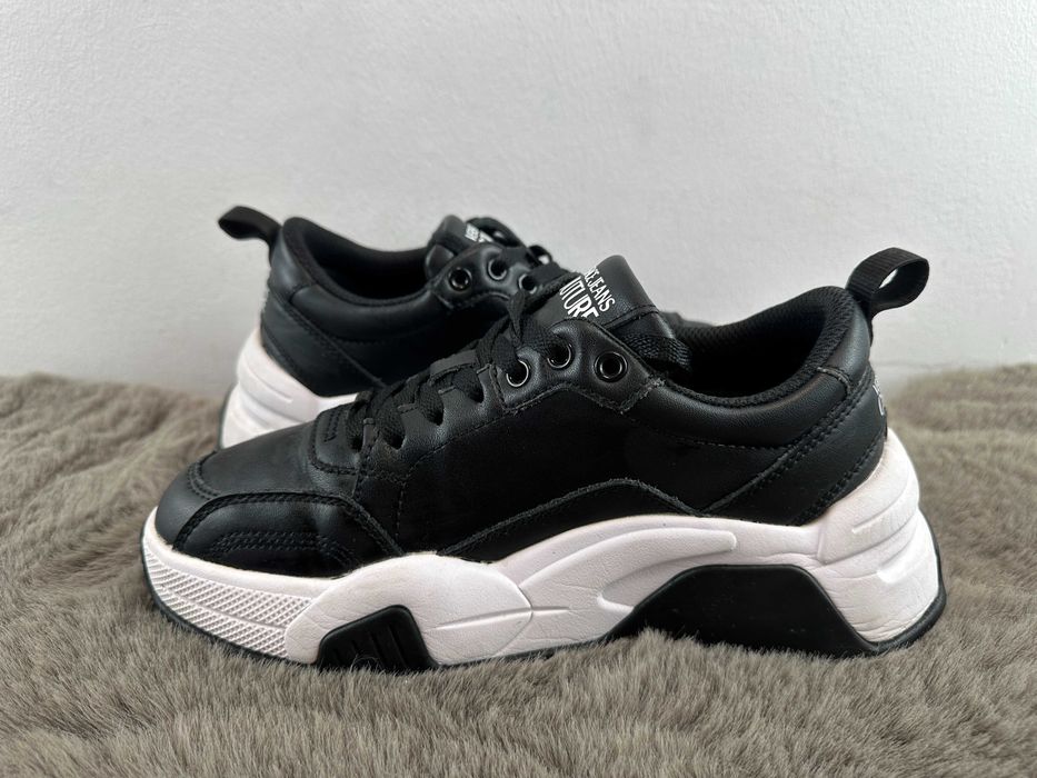 sneakersy versace jeans couture skórzane 37