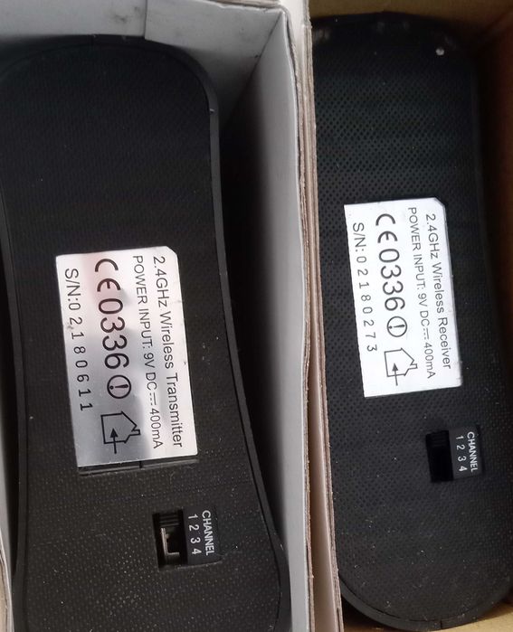 Emissor de Vídeo Wireless, um só carregador, RX 40, por 5€