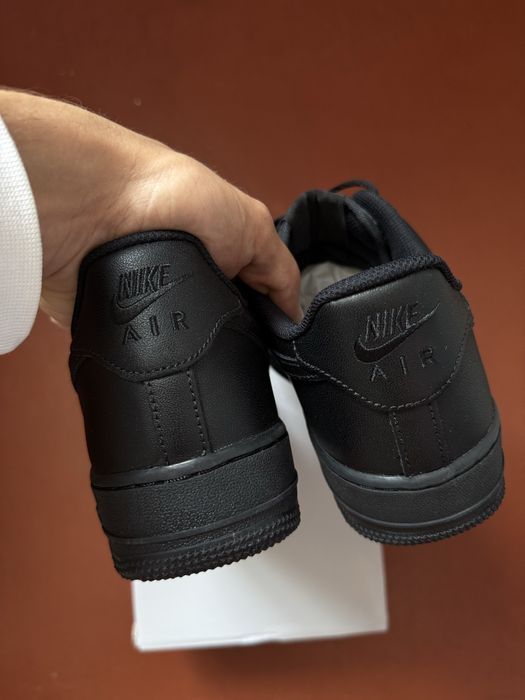Nike air force 1 ‘07 Black оригінал 41 42 43 44/ форси чорні