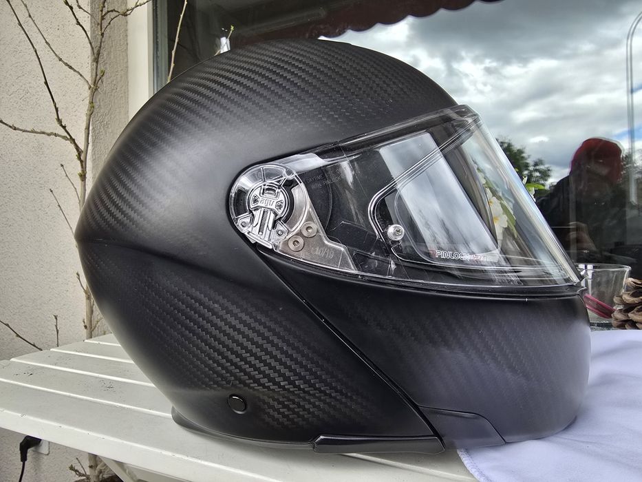 Kask AGV SPORTMODULAR CARBON szczękowy Otwierany kask rozmiar S tanio
