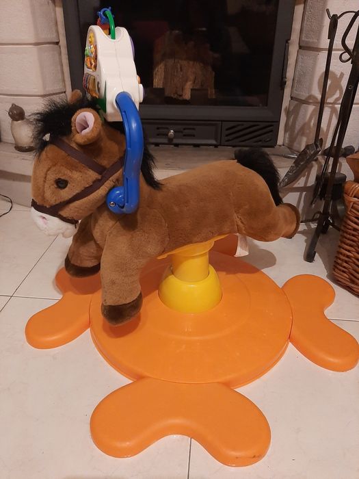 Brinquedo educativo cavalo pónei baloiço Fischer price chicco telefone