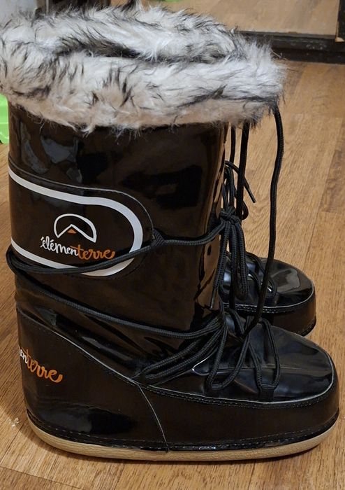 Продам чоботи зимові розмір 38-40 чорні мунбути (moon boots) з