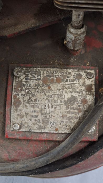 Kompresor Polmo AHS 23 30L siła 380v 3 fazy