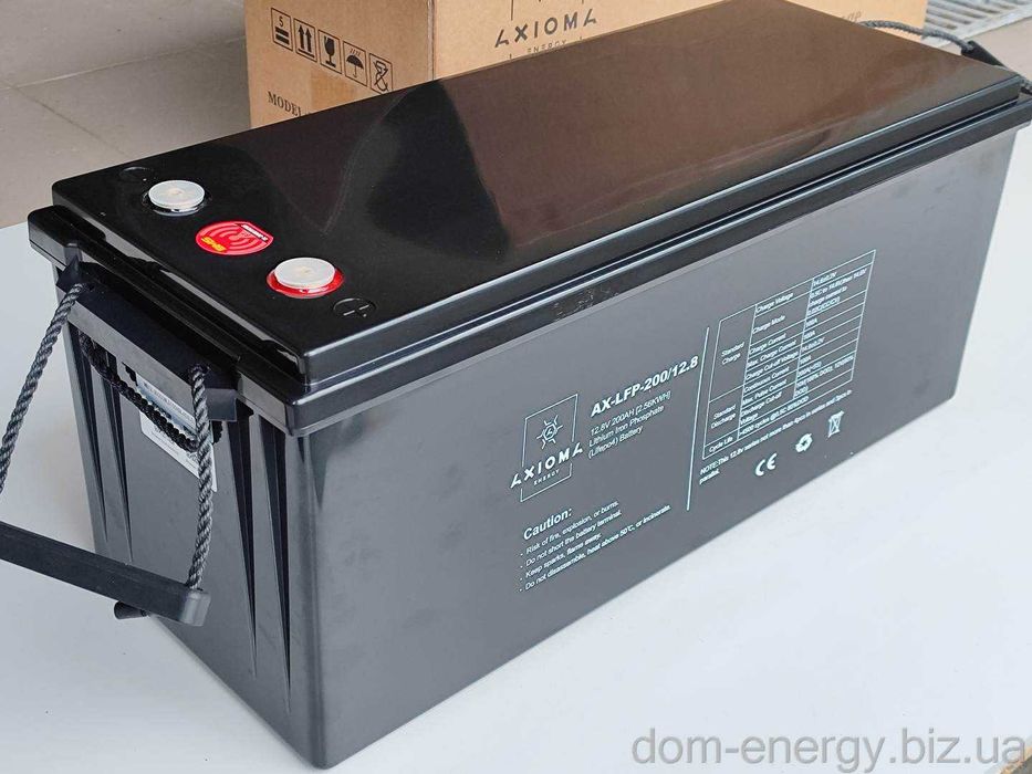 Литий-ферум-фосфатный аккумулятор 200 Ah Ач 12v В LiFePo4 батарея АКБ