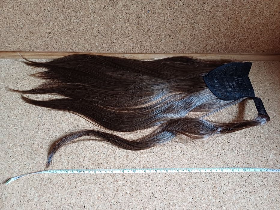 Extensão de cabelo comprido, rabo
de cavalo. Novo.