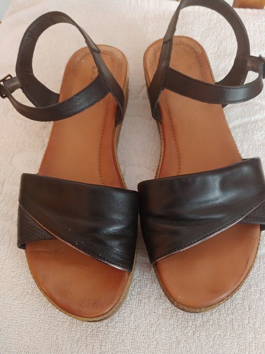 Sandały skórzane Lasocki roz 41