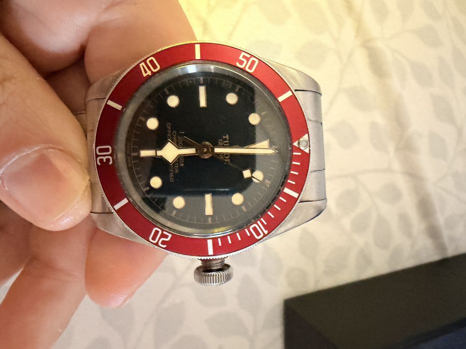 Tudor black bay burgundy - full set - 2019
