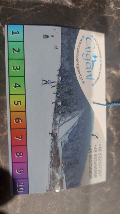 Skipass zakopane gigant 10 zjazdów 50z