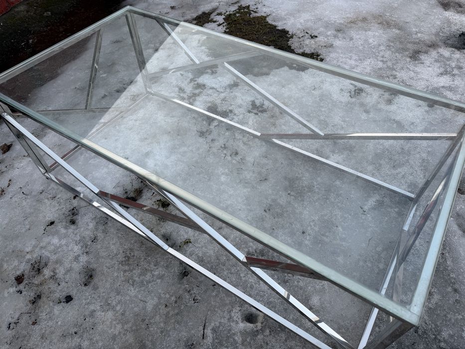 Stolik szklany kawowy
