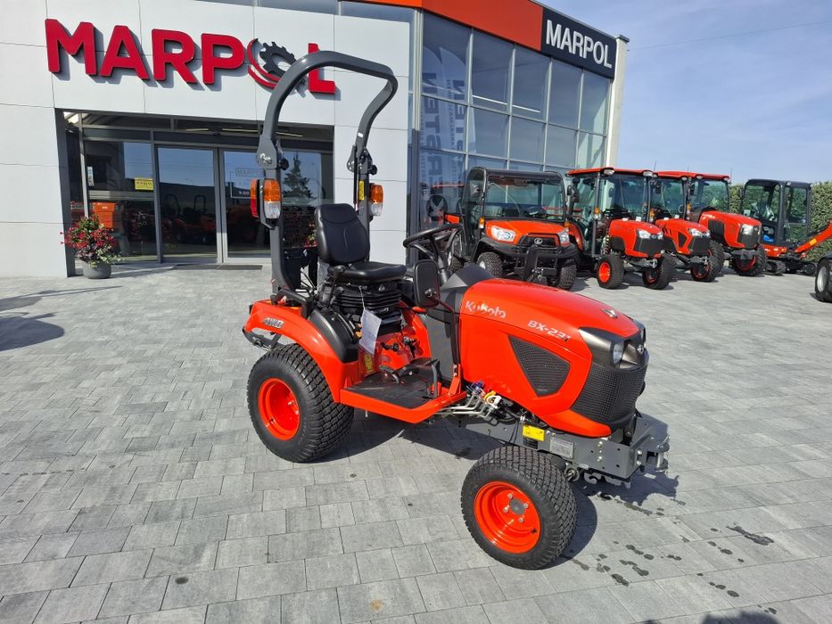 Ciągnik ogrodniczy Kubota BX231, 23 KM 4X4, PROMOCJA RATY 0 %