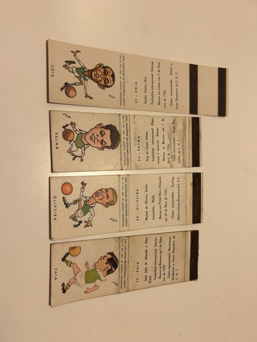 Grupo Desportivo da CUF 1961 cromos da bola fosforos