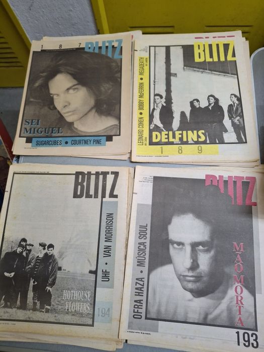 Jornais blitz dos primeiros números