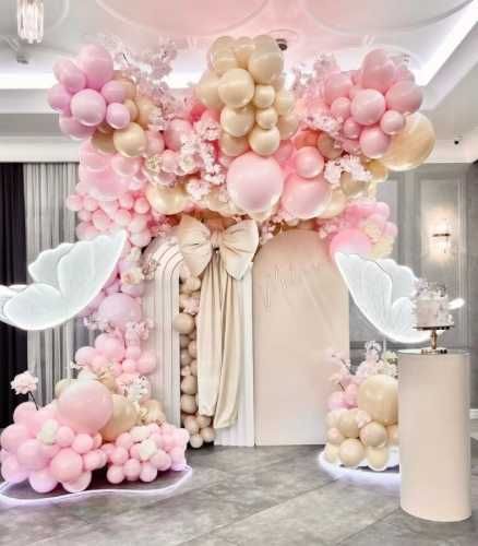 Dekoracja /Ścianka Balonowa/ Urodziny / Chrzest / Komunię /Baby Shower