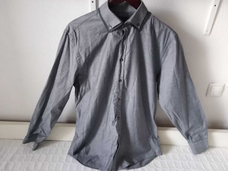 Camisa Basic Zara Man Slim Fit