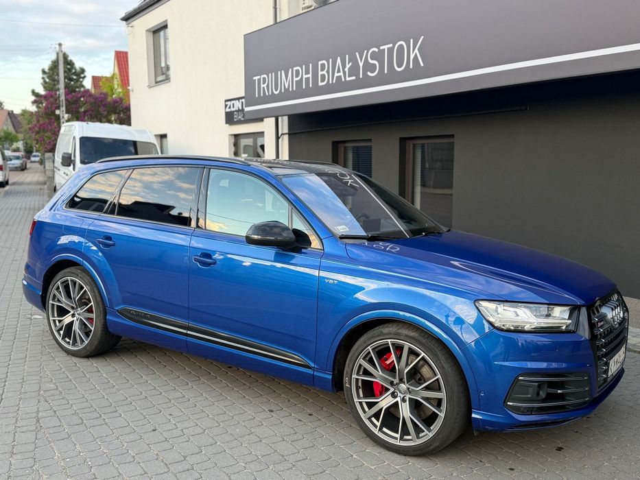 Audi SQ7 Pierwszy właściciel, bezwypadkowy, idealny, zadbany, serwisowany, FV23