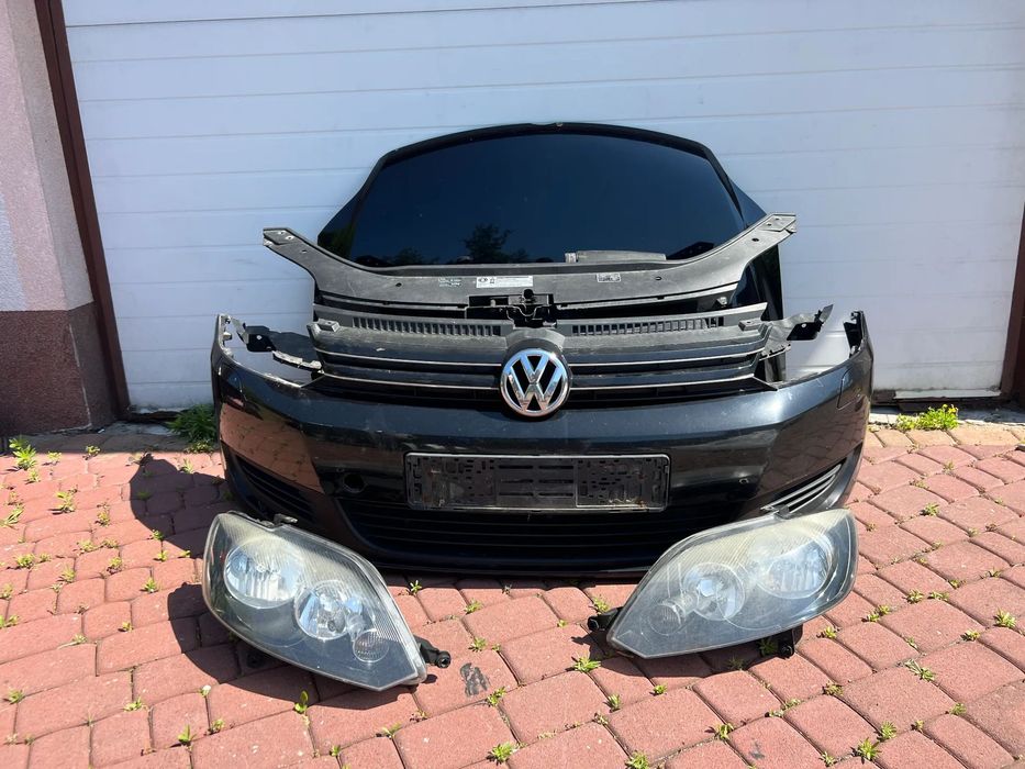 PRZÓD KOMPLETNY ZDERZAK PAS MASKA VW GOLF VI 6 PLUS