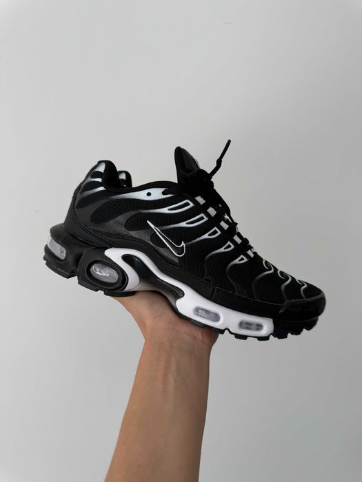!SALE! Nike Air Max Plus TN Black/White 37 38 39 40 41 42 43 44 45 46