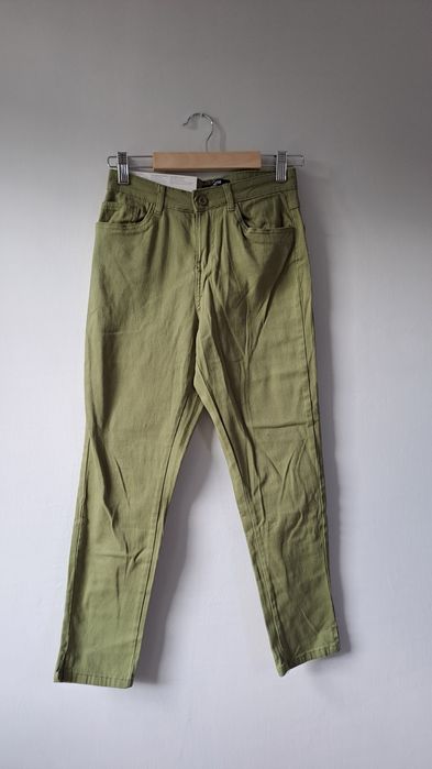 Spodnie damskie zielone XS nowe