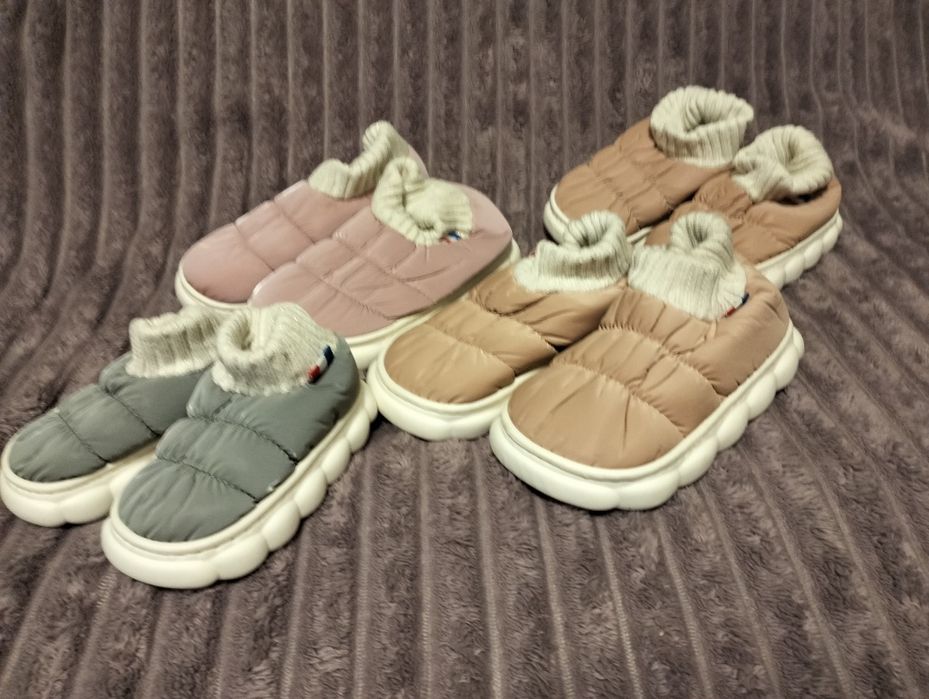 Утепленні тапки для дому або вулиці