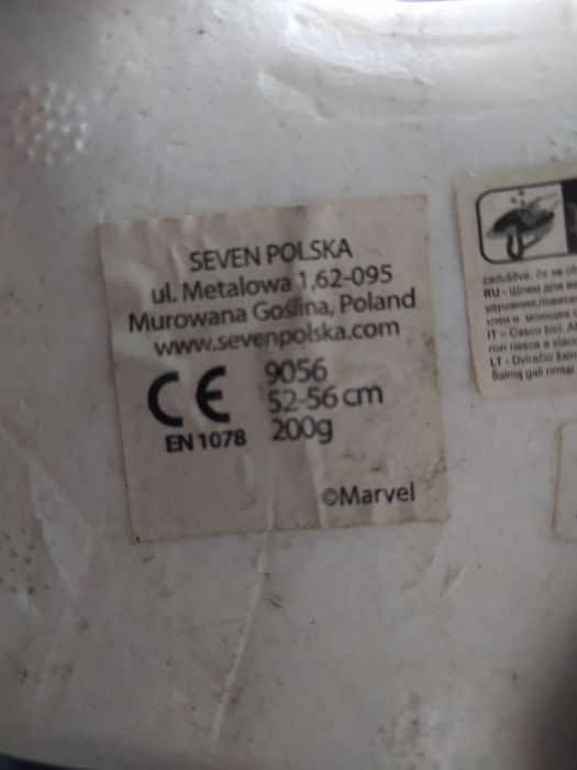 Kask rowerowy Avengers