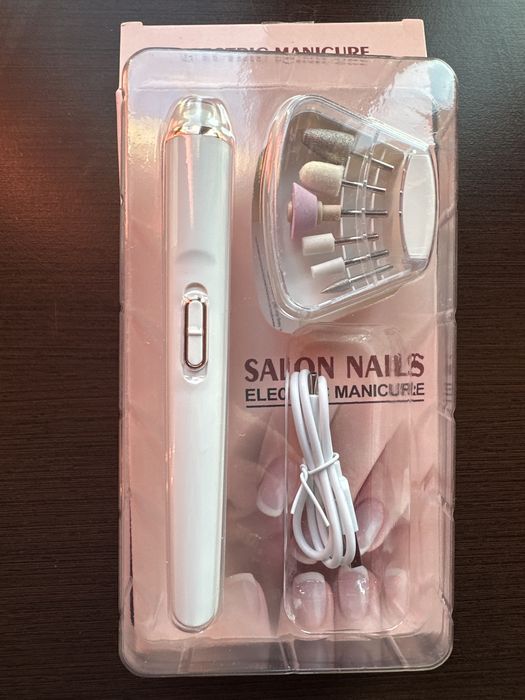Zestaw do manicure, nowy, elektryczny