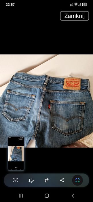 Dżinsy Levi’s 501
