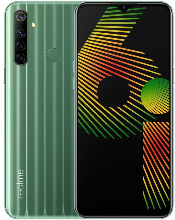 Смартфон Realme 6i 4/128GB Green, 2SIM IPS 6,5" Helio G80 NFC 5000 mAh