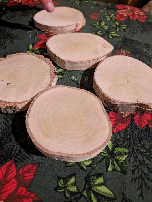 Podkładki pod kubek/świeczkę