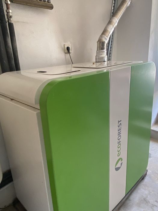 Caldeira Pellets Cantina Nova Ecoforest