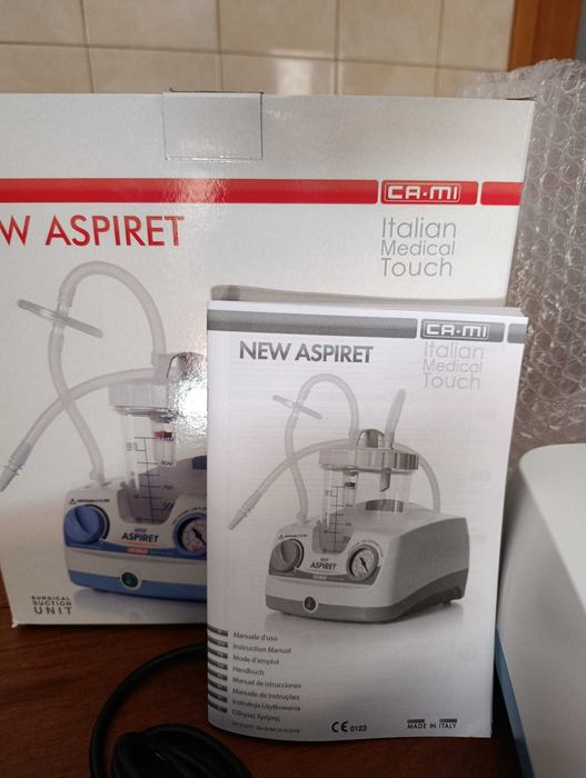 Aspirador  NOVO  DE SECREÇÕES ASPIRET 1Lt - Novo com garantia
