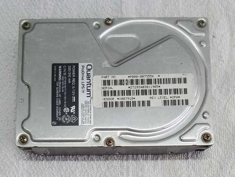 [PC Vintage] Disco Quantum 340MB - IDE
