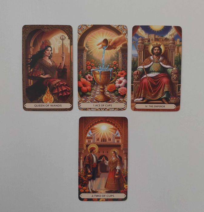 Karty Tarot tematyka religijna.