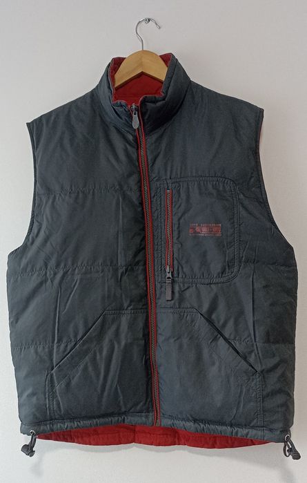 Colete homem impermeável reversível