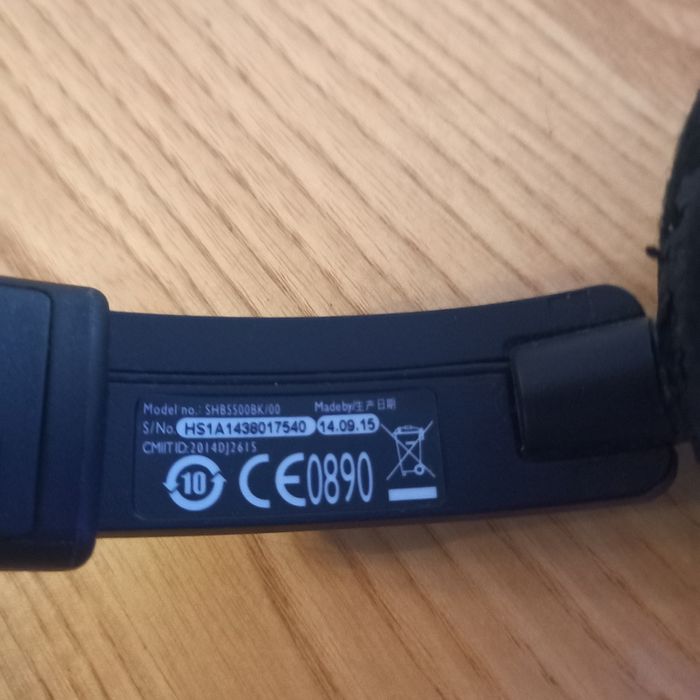 Słuchawki Philips SHB5500BK/00