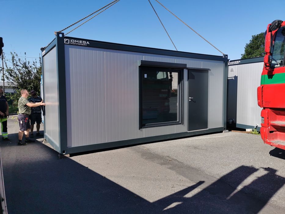 Kontener socjalno biurowy / wartownia / stróżówka / barak