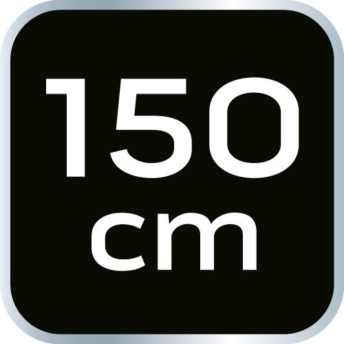 Sznurowadła Do Butów Roboczych 150Cm, Czarne