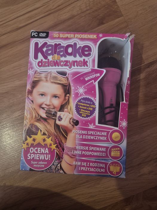 Karaoke dla dziewczynek - z mikrofonem