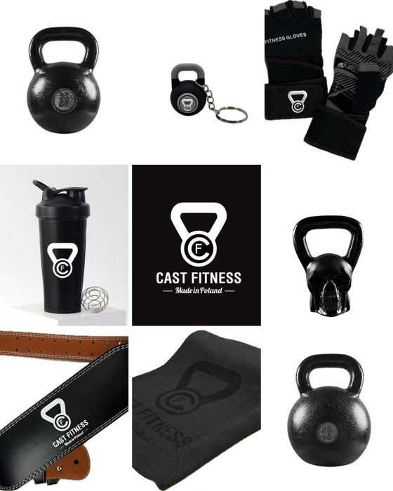 Zestaw Kettlebells 8kg 12kg 16kg 20kg 24kg 32kg