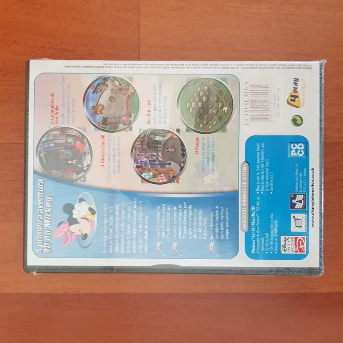 Jogo PC DISNEY - Classics & Learning - Novo / Selo Igac