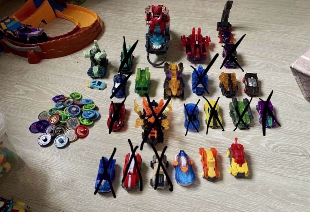 Машинка-трансформер Screechers