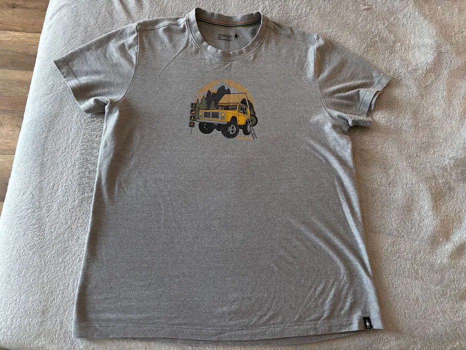 Чоловіча футболка з мериносовї шерсті Smartwool М