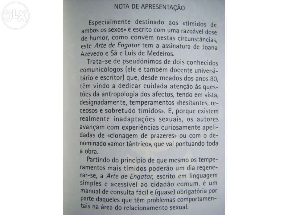 A arte de engatar guia para tímidos de ambos os sexos
