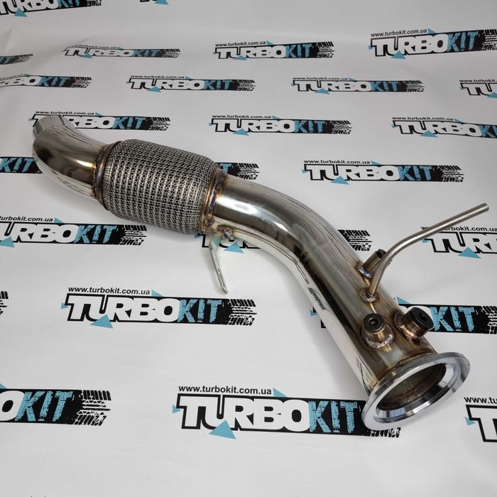 ДаунПайп на BMW M57N2 E90 E60 E70 E83 330d 530d 30d Downpipe