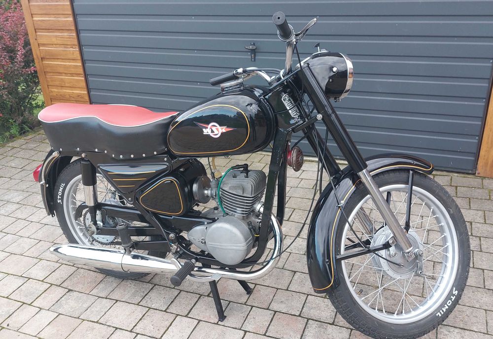 WSK 125 B1 1968 r.  dwuramówka jedyna taka