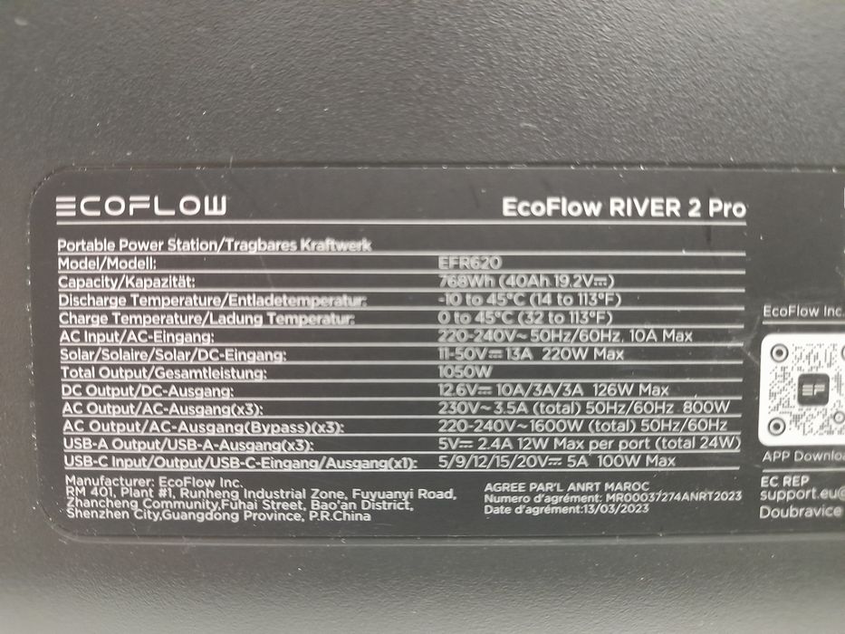Нова EcoFlow river  2 pro (європейка)
