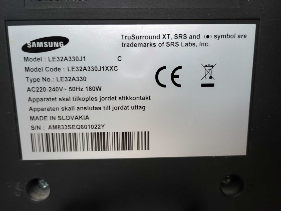 Telewizor LCD Samsung 32 cali, LE32A330, Sprawny