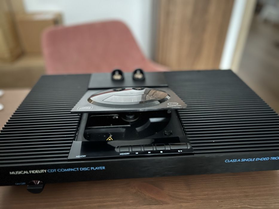 Musical Fidelity CDT CD-Player, ламповий cd програвач